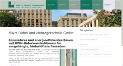 Desktop Screenshot of bwm.de